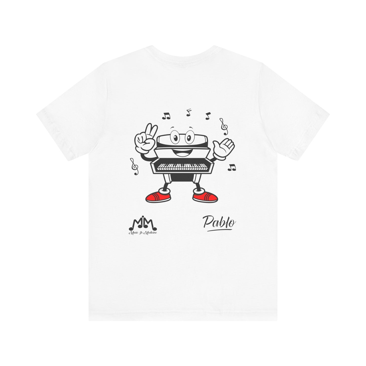 Character Edition - Red Text Series (showing front of tee)