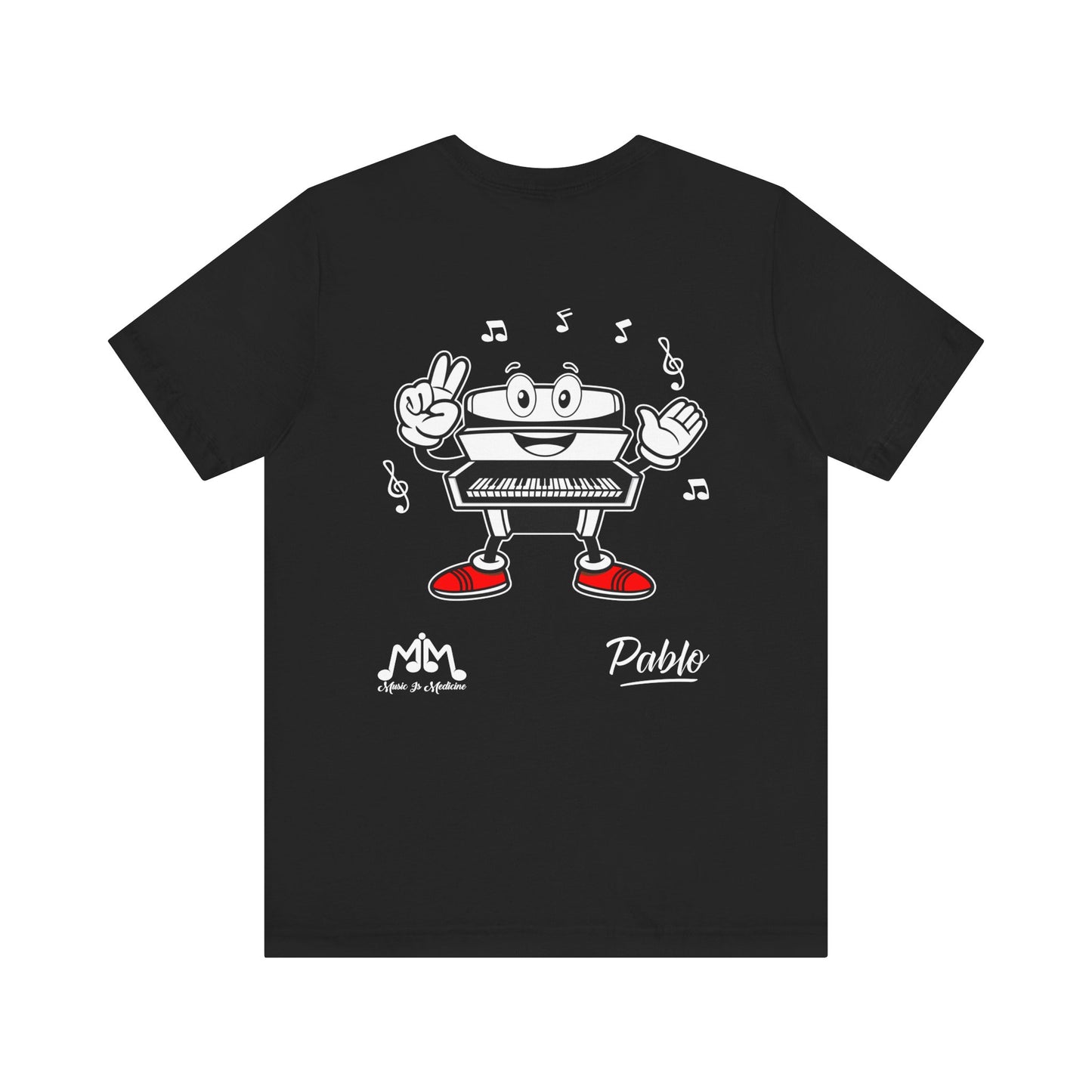 Character Edition - Red Text Series (showing front of tee)