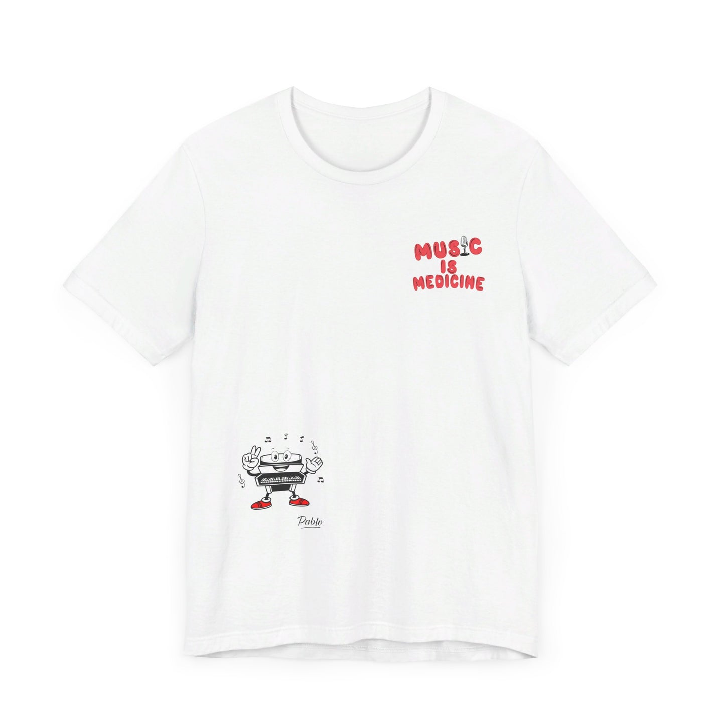 Character Edition - Red Text Series (showing front of tee)