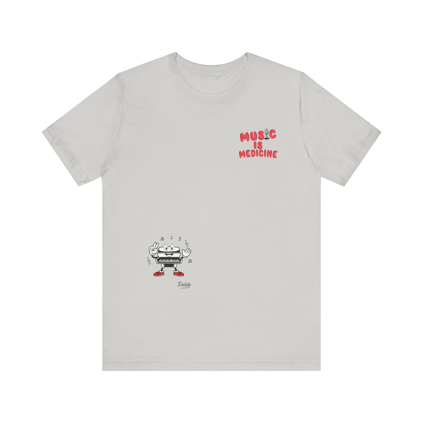 Character Edition - Red Text Series (showing front of tee)