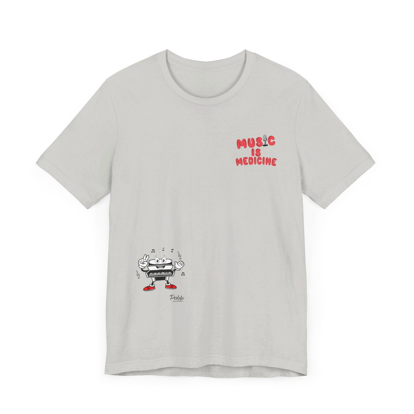 Character Edition - Red Text Series (showing front of tee)