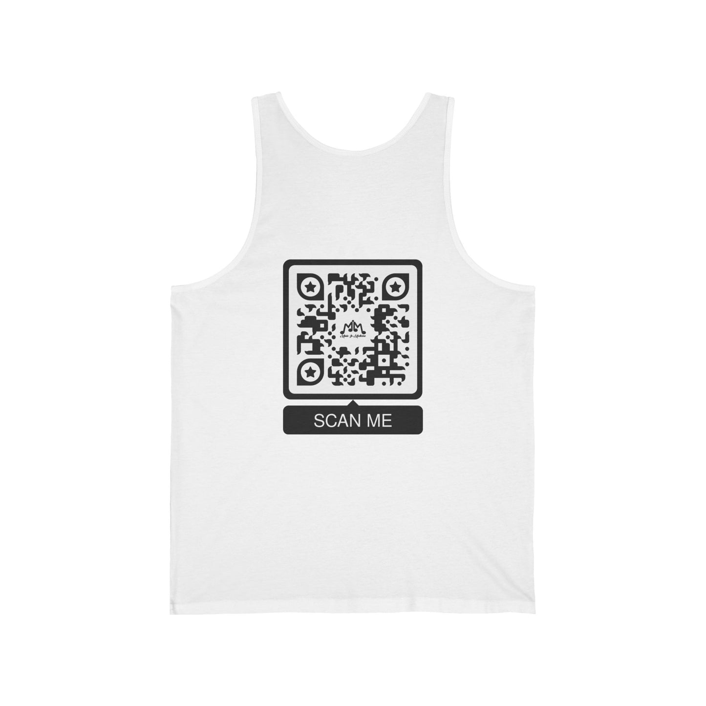 Tank Top Womens Music Stamped Logo Athletic Wear